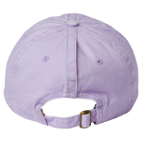 Infinity Her Women's Pigment-Dyed with Fashion Undervisor Cap, Lavender / Stripes, Back view