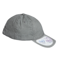 Infinity Her Women's Pigment-Dyed with Fashion Undervisor Cap, Light Grey / Polka Dots, Right Side view
