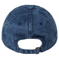 Infinity Her Women's Pigment-Dyed with Fashion Undervisor Cap, Navy / Stripes, Back view