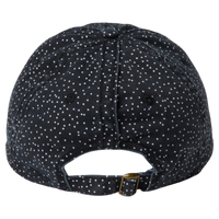 Infinity Her Women's Unstructured Fashion Prints Cap, Black / White Polka Dots, Back view