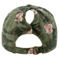 Infinity Her Women's Unstructured Fashion Prints Cap, Floral Camo / Floral Camo, Back view