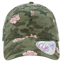 Infinity Her Women's Unstructured Fashion Prints Cap, Floral Camo / Floral Camo, Front view