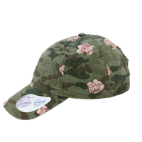 Infinity Her Women's Unstructured Fashion Prints Cap, Floral Camo / Floral Camo, Left Side view