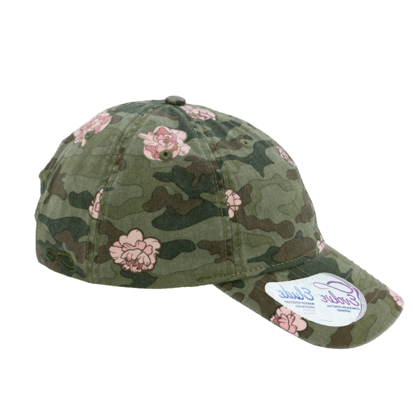 Infinity Her Women's Unstructured Fashion Prints Cap, Floral Camo / Floral Camo, Right Side view