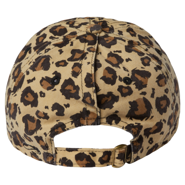 Infinity Her Women's Unstructured Fashion Prints Cap, Leopard / Leopard, Back view