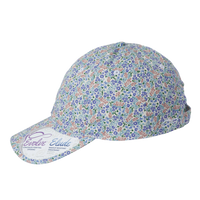 Infinity Her Women's Unstructured Fashion Prints Cap, Light Pink / Floral, Left Side view
