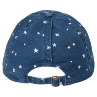 Infinity Her Women's Unstructured Fashion Prints Cap, Navy / White Stars, Back view
