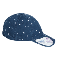 Infinity Her Women's Unstructured Fashion Prints Cap, Navy / White Stars, Right Side view