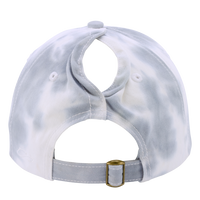 Infinity Her Women's Unstructured Fashion Prints Cap, Tie-Dye Slate Blue / Tie-Dye Slate Blue, Back view