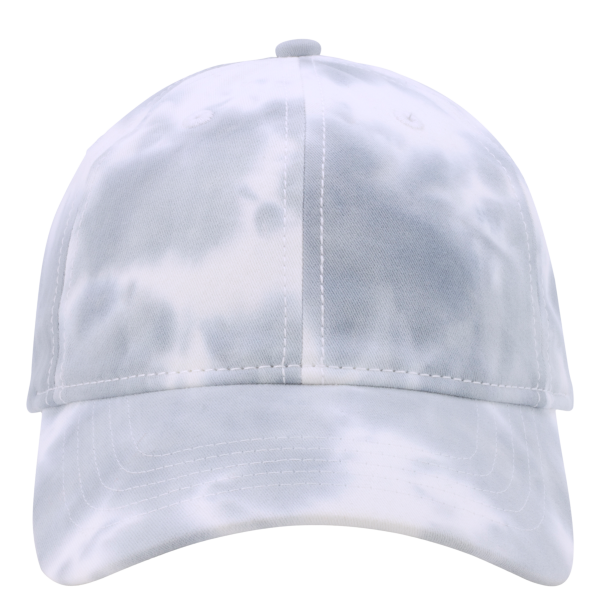 Infinity Her Women's Unstructured Fashion Prints Cap, Tie-Dye Slate Blue / Tie-Dye Slate Blue, Front view