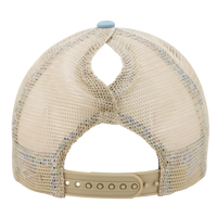 Infinity Her Women's Washed Mesh-Back Cap, Cashmere Blue / Floral / Floral, Back view