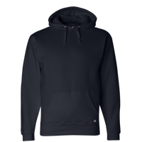 J. America Men's Premium Hooded Sweatshirt, Navy, Front view