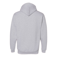 J. America Men's Premium Hooded Sweatshirt, Oxford, Back view