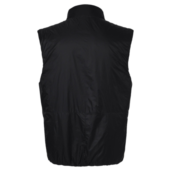 Jaanuu Men's Phantom Insulated Vest, Black, Back view