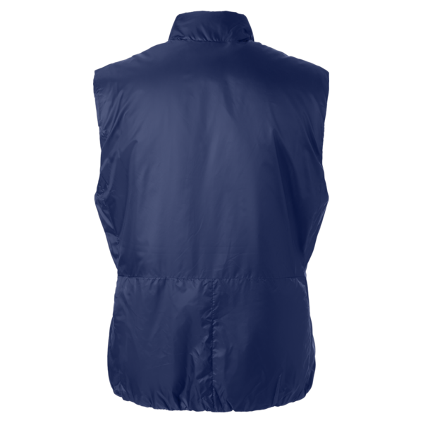 Jaanuu Women's Phantom Insulated Vest, Navy Blue, Back view