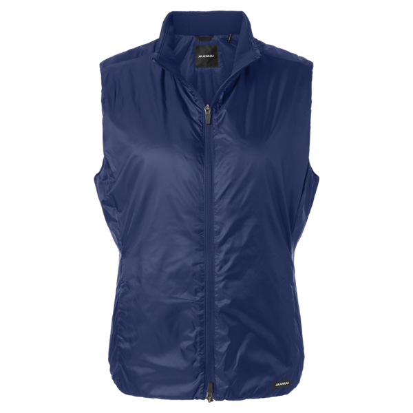 Jaanuu Women's Phantom Insulated Vest, Navy Blue, Front view