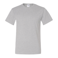 Jerzees Dri-Power® 50/50 T-Shirt, Ash, Front view