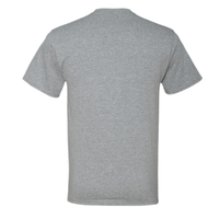 Jerzees Dri-Power® 50/50 T-Shirt, Athletic Heather, Back view