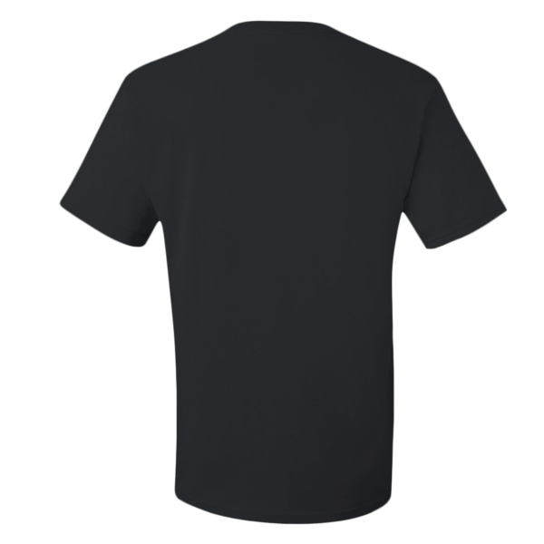 Jerzees Dri-Power® 50/50 T-Shirt, Black, Back view