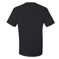 Jerzees Dri-Power® 50/50 T-Shirt, Black, Back view