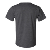 Jerzees Dri-Power® 50/50 T-Shirt, Black Heather, Back view