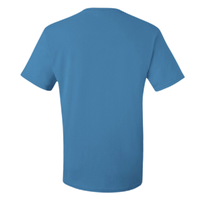 Jerzees Dri-Power® 50/50 T-Shirt, California Blue, Back view