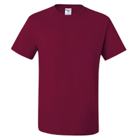 Jerzees Dri-Power® 50/50 T-Shirt, Cardinal, Front view