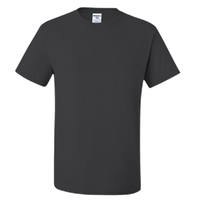 Jerzees Dri-Power® 50/50 T-Shirt, Charcoal Grey, Front view