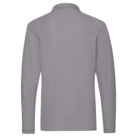 Jerzees Men's Dri-Power® Long Sleeve Polo, Oxford, Back view