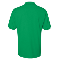 Jerzees Men's SpotShield® 50/50 Polo, Kelly, Back view