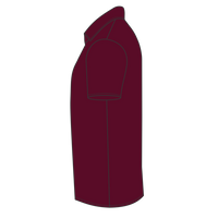 Jerzees Men's SpotShield® 50/50 Polo, Maroon, Left Side view