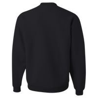 Jerzees NuBlend® Crewneck Sweatshirt, Black, Back view