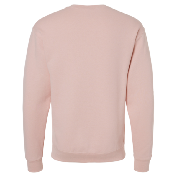 Jerzees NuBlend® Crewneck Sweatshirt, Blush Pink, Back view