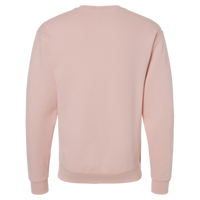 Jerzees NuBlend® Crewneck Sweatshirt, Blush Pink, Back view
