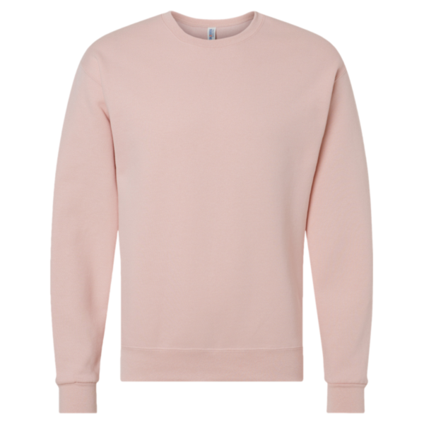 Jerzees NuBlend® Crewneck Sweatshirt, Blush Pink, Front view