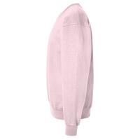 Jerzees NuBlend® Crewneck Sweatshirt, Blush Pink, Left Sleeve view