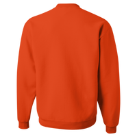 Jerzees NuBlend® Crewneck Sweatshirt, Burnt Orange, Back view
