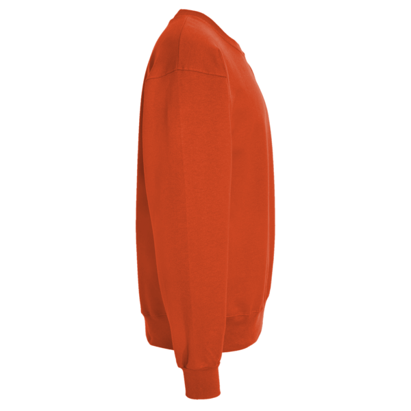 Jerzees NuBlend® Crewneck Sweatshirt, Burnt Orange, Right Sleeve view