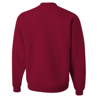 Jerzees NuBlend® Crewneck Sweatshirt, Cardinal, Back view