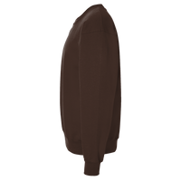 Jerzees NuBlend® Crewneck Sweatshirt, Chocolate, Left Sleeve view