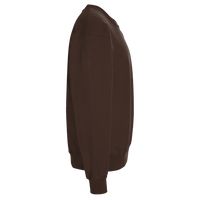 Jerzees NuBlend® Crewneck Sweatshirt, Chocolate, Right Sleeve view