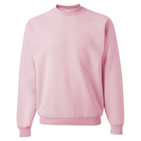Jerzees NuBlend® Crewneck Sweatshirt, Classic Pink, Front view