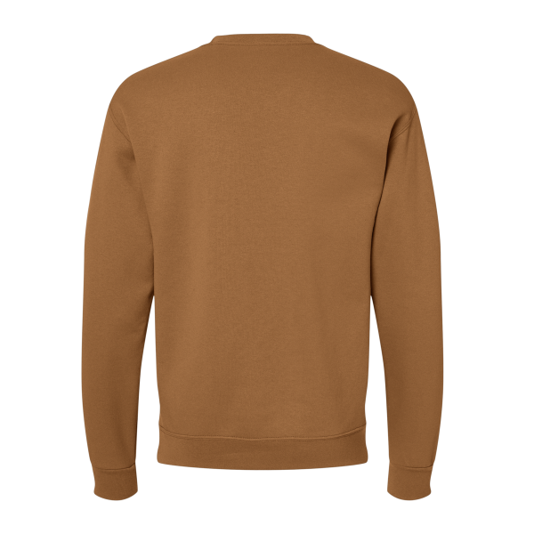 Jerzees NuBlend® Crewneck Sweatshirt, Golden Pecan, Back view
