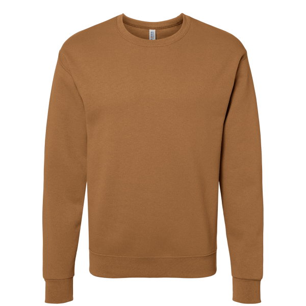 Jerzees NuBlend® Crewneck Sweatshirt, Golden Pecan, Front view