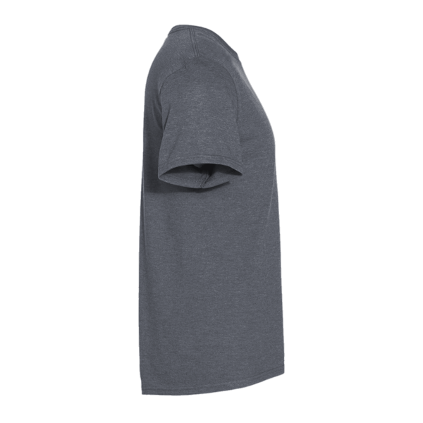 Jerzees Premium Blend Ring-Spun T-Shirt, Charcoal Heather, Right Sleeve view
