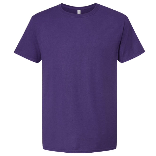 Jerzees Premium Blend Ring-Spun T-Shirt, Deep Purple, Front view