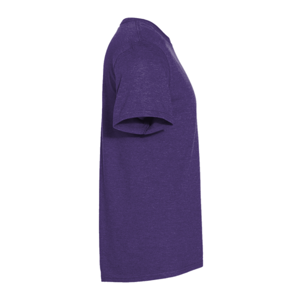 Jerzees Premium Blend Ring-Spun T-Shirt, Deep Purple, Right Sleeve view