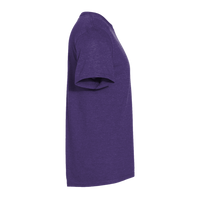 Jerzees Premium Blend Ring-Spun T-Shirt, Deep Purple, Right Sleeve view