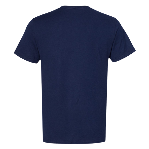 Jerzees Premium Blend Ring-Spun T-Shirt, J. Navy, Back view