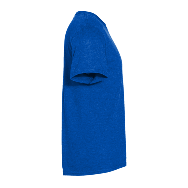 Jerzees Premium Blend Ring-Spun T-Shirt, Royal, Right Sleeve view